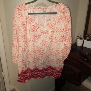 Sonoma long sleeve thin blouse